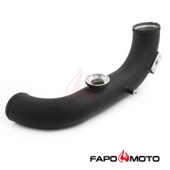FAPO Charge Pipe Kit for BMW N54 135i 335i 335is 1M E82 E88 E90 E92 E93 SSQV BOV BLOW OFF VALVE Intake Hard Pipe Black FE591320