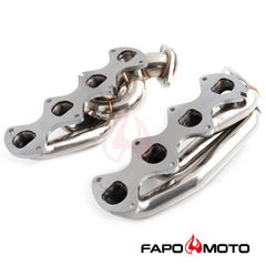 FAPO Shorty Headers for 04-10 Ford F150 XL XLT FX4 Lariat King Ranch 5.4L 330 V8 FE696510