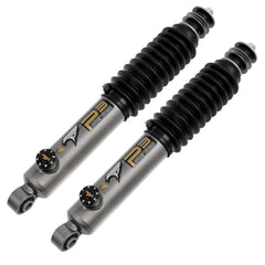 8-Stage Front 0-4 in Lift Shocks for 2001-2010 Chevrolet Silverado 2500HD 3500HD GMC Sierra 2500HD 3500HD P3 PA096230