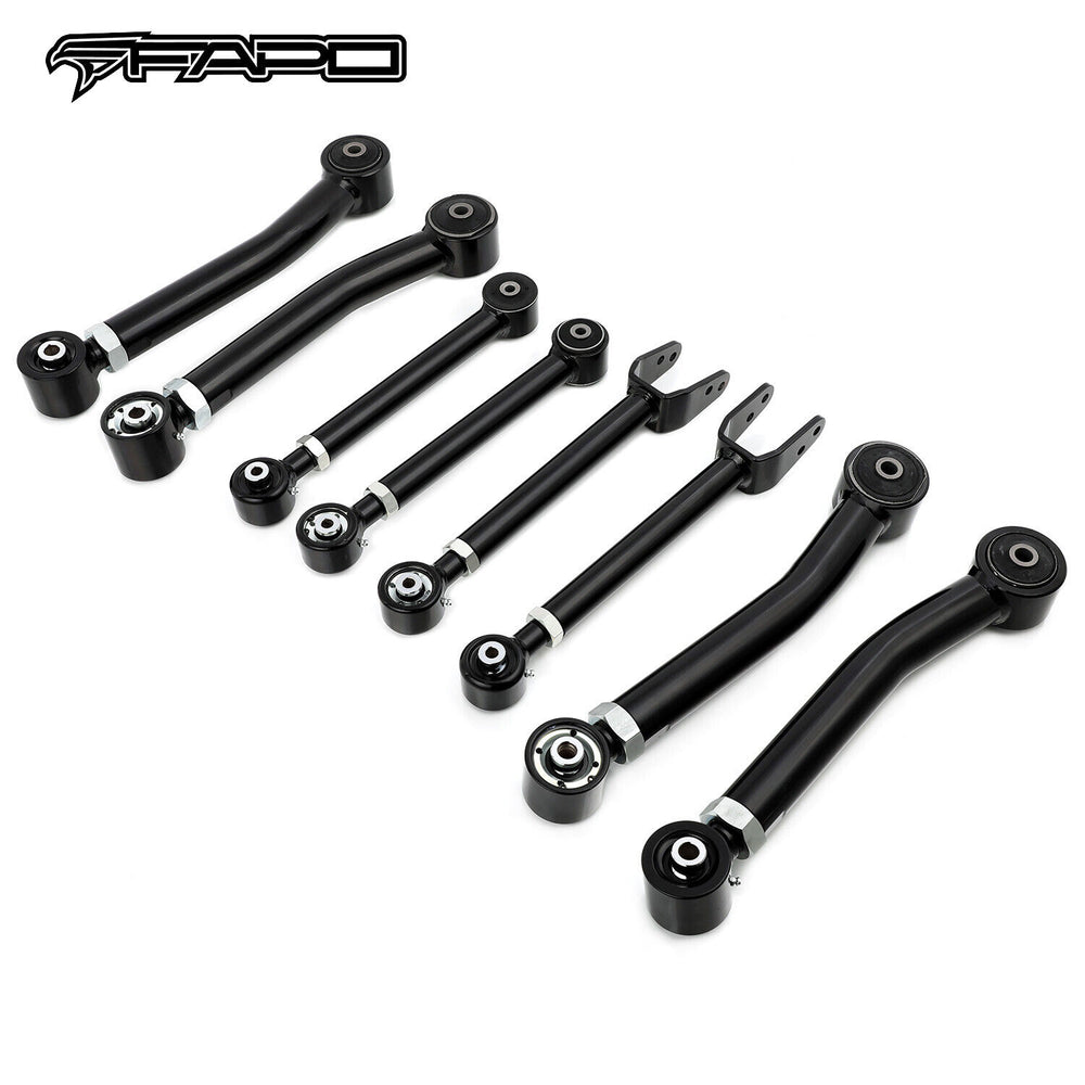 PZ074310+PZ074320 Off-load Lift Control Arms for Jeep Wrangler TJ 1997-2006 0-8 Lift
