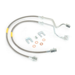 FRONT Extended Brake Line for 99-04 Ford F-250 F-350 Super Duty 4WD 4-8 lift