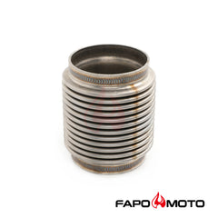 FE902810 2.75 ID T304 SS EXHAUST FLEX BELLOWS 4 Long Flex Joint Pipe ULTRA STRONG