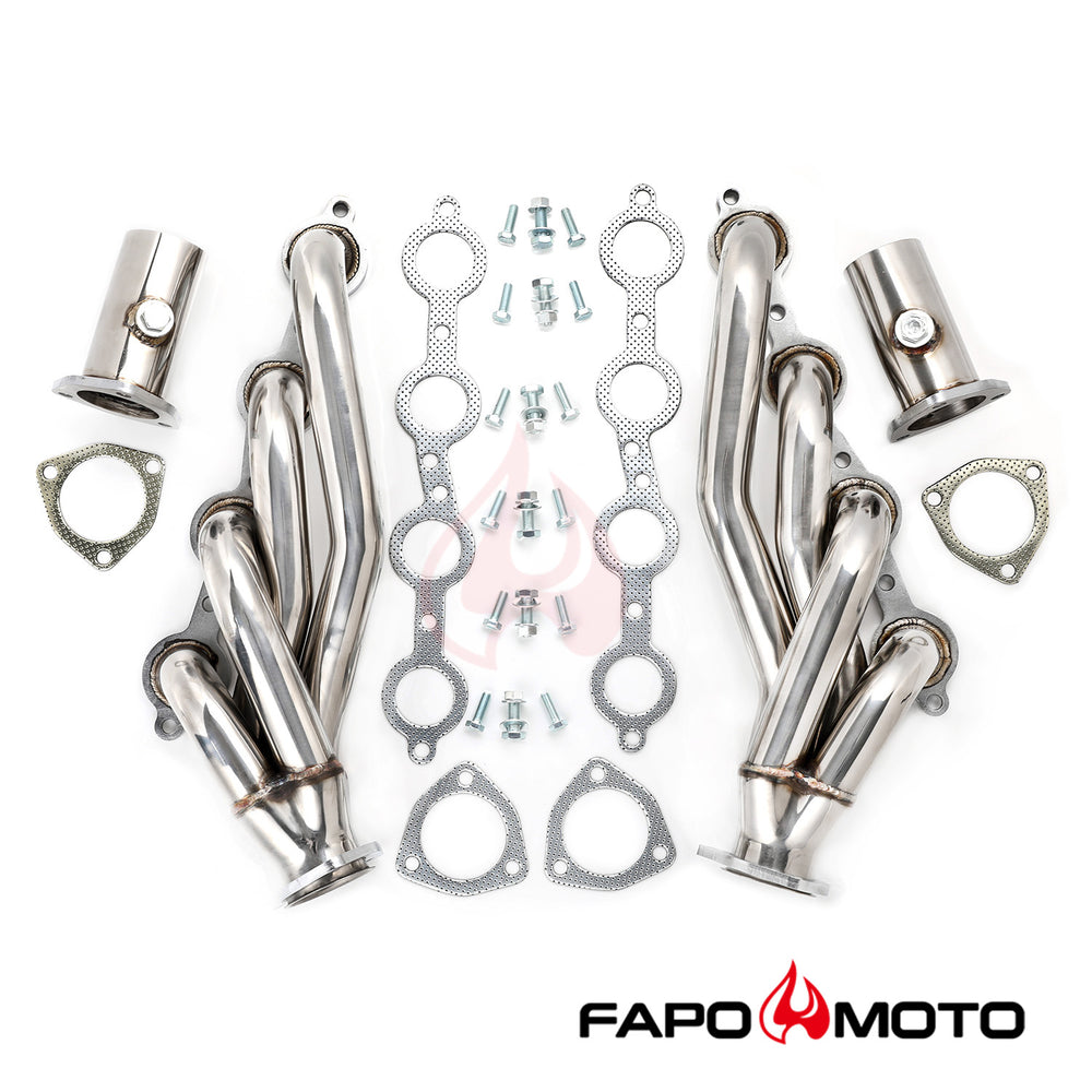 FE687410 LS Swap Headers 304SS FOR Chevy C10 Chevelle Camaro Caprice LS1 LS2 LS6 LS7 LSX