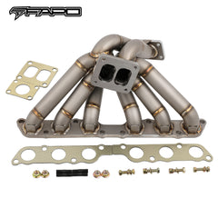 FAPO Single Turbo Manifold for Toyota Supra JZA80 Mk4 Lexus GS300 SC300 IS300 2JZGE T4
