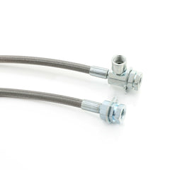 Front Extended Stainless Steel Brake Lines For Ford F-150 XLT Bronco 1980-1996
