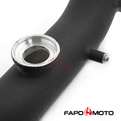 FAPO Charge Pipe Kit for BMW N54 135i 335i 335is 1M E82 E88 E90 E92 E93 SSQV BOV BLOW OFF VALVE Intake Hard Pipe Black FE591320