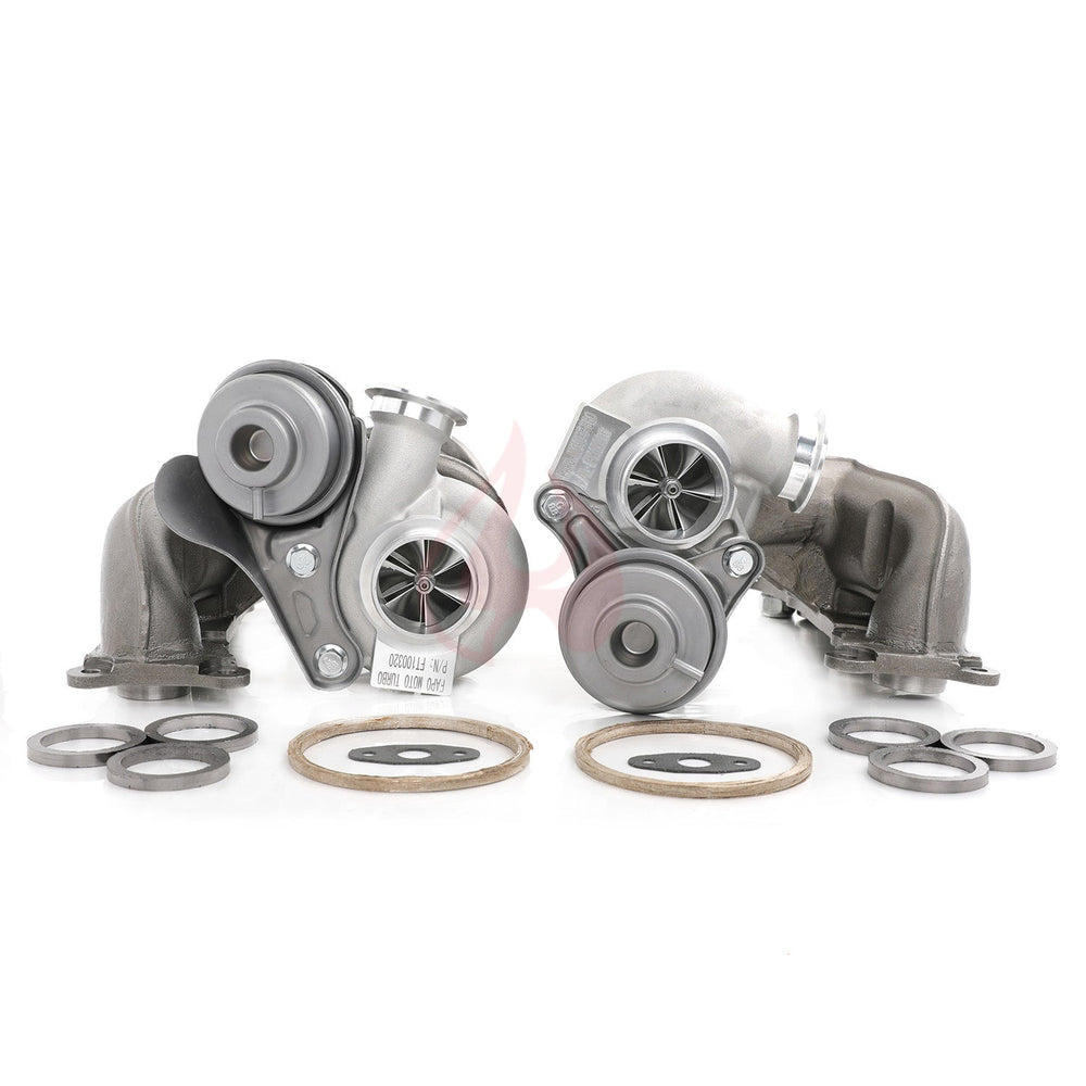 FT100310+FT100320 900HP Twin Turbos TD04 19T compatible with BMW N54 335i 335xi 335is E90 E91 E92 E93 3.0L