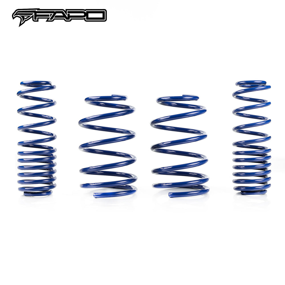 FL017310 Lowering Springs compatible with Ford Mustang 2005-2014 1.5 F/1.5 R V6 V8 GT BLUE 1.5 Drop Suspension