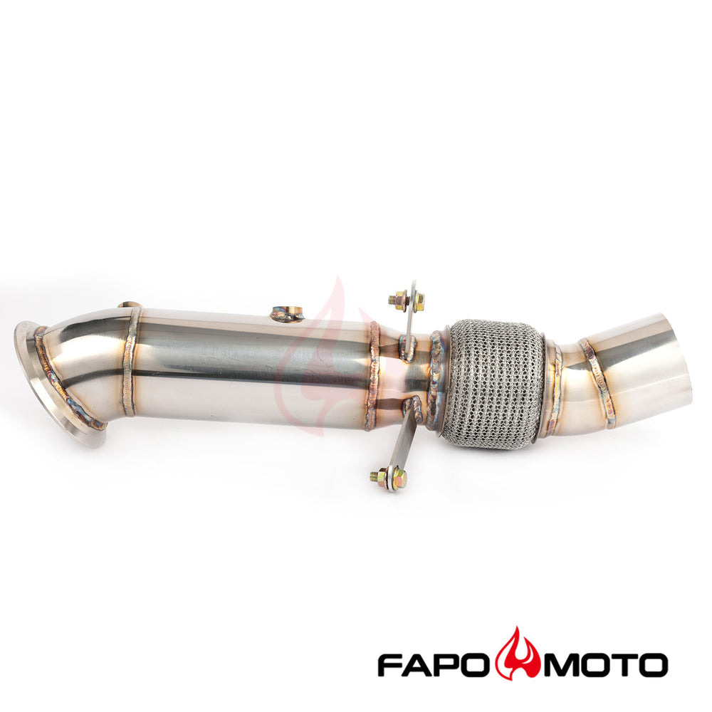 FAPO 4 inch Turbo Downpipe For BMW 535i/ix 640i F10/F11/F07/F12/F13/F06 N55 2015+