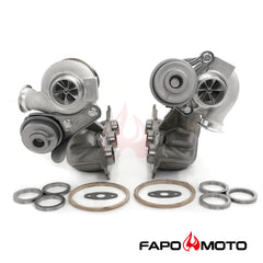 FT100210+FT100220 700HP Twin Turbos TD04L 17T FOR BMW N54 335i 335xi 335is E90 E91 E92 E93 3.0L