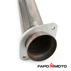 FAPO Muffler Delete Pipe Kit for 11-17 Ford F250 F350 Super Duty 6.7L Diesel 4in 409SS