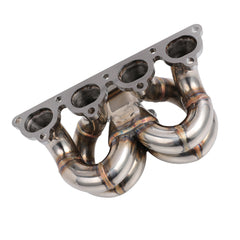FAPO Turbo Manifold for Honda Civic del Sol CRX D15 D16 SOHC T3 38mm WG Ram Horn