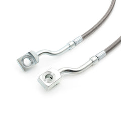 Front Stainless Steel Extended Brake Lines For 07-18 Silverado Sierra 5-7.5"lift
