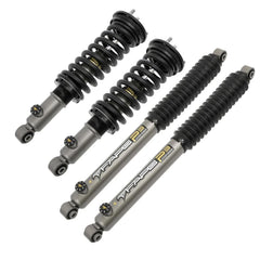 8-Stage 3-4 in Lift Front and Rear Shocks for 2004-2024 Nissan Titan 4WD PA392830 PA492830