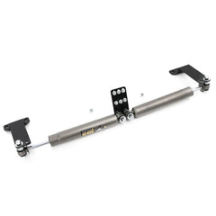 Dual Steering Stabilizer Kit Compatible with Ford F-250 F-350 Super Duty 4WD 1999-2004, 2.0" Twin-tube PJ067510