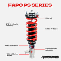 Coilover for Honda Civic 6th Gen 1996-2000 5th Gen 1992-1995 Acura Integra 3rd Gen 1994-2001 PS002410