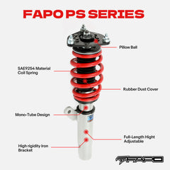 Coilover for Volkswagen Golf MK7/A7/MQB 2012-2020 & VW Jetta VS5 2019+ PS004810