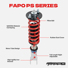 Coilover for Honda Accord 2013-2017 Acura TLX 15-20 PS012610