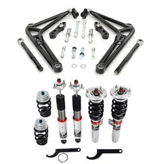 32 level damping coilover & Angle Kit Bundle for BMW E46(Non-M) 1997-2006 PZ006310 + PF006130