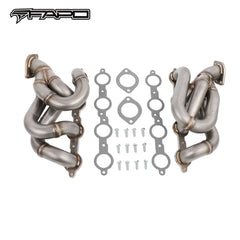 FAPO Shorty Headers for 2010-2015 Chevy Camaro SS 6.2L LS3 L99 V8 376 1-7/8 in