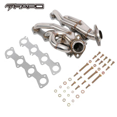 FAPO Shorty Headers for 04-10 Ford F150 XL XLT STX FX2 4.6L 281 Triton V8