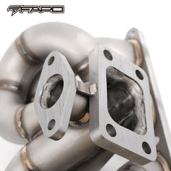 FAPO Turbo Manifold for Honda Civic del Sol CRX D15 D16 SOHC T3 38mm SCHEDULE40