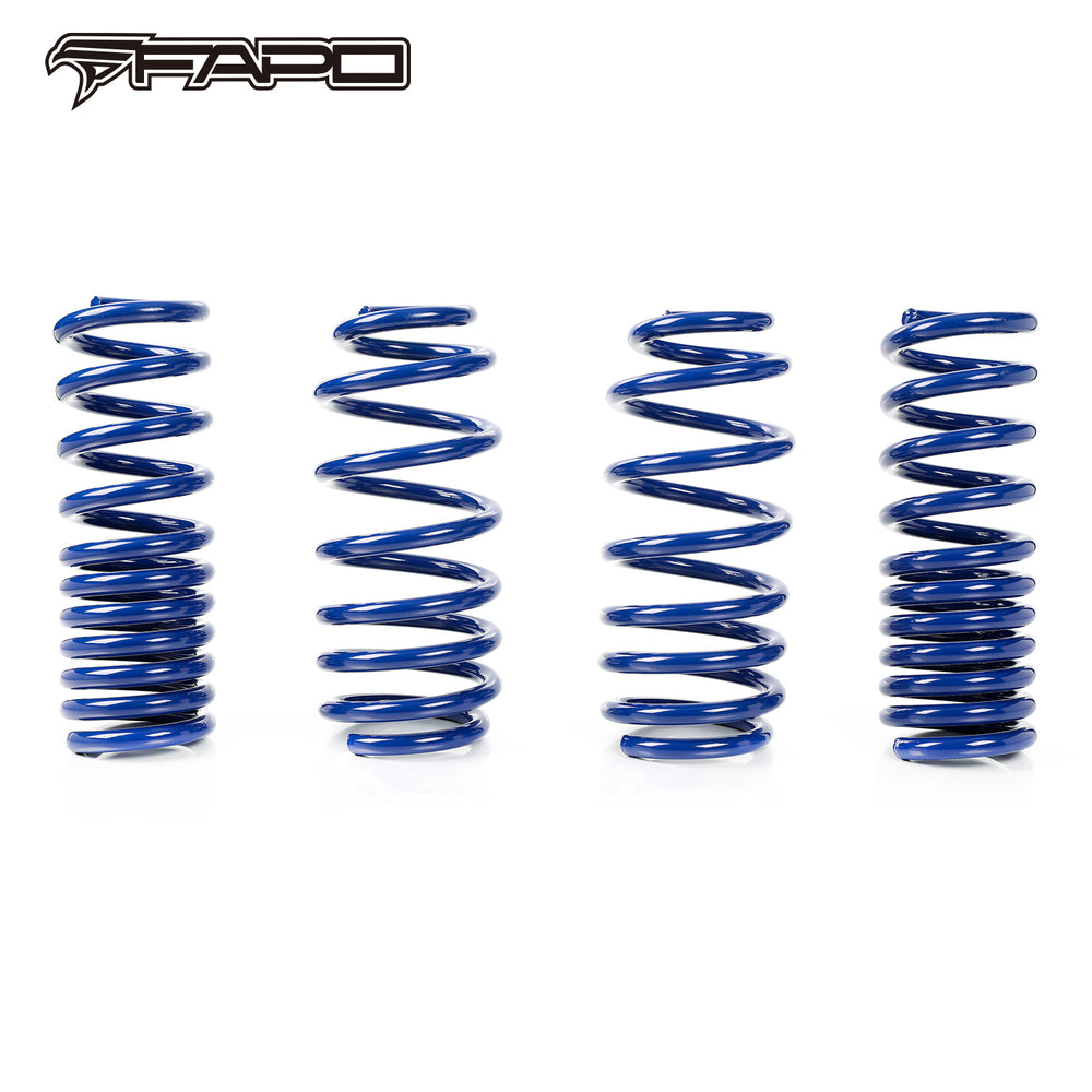 FL069510 Lowering Springs compatible with Dodge Challenger 08-21 1.5 F/1.5 R V6 V8 BLUE 1.5 Drop
