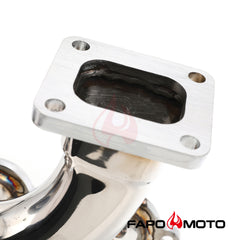 Single Turbo Headers for LSX LS2 T4 Top Mount Swap Crossover with 44mm WG FE640130