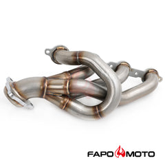 FAPO Shorty Headers for 08-13 Chevy Silverado GMC Sierra 1500 5.3L V8 1-3/4 Primary 409SS FE640170