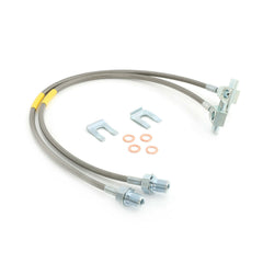 Extended SS Brake Line (FRONT) for 71-78 Chevy GMC C/K 10 15 20 25 35 4-6 lift