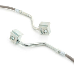 Front Extended Stainless Steel Brake Lines For Ford F-150 XLT Bronco 1980-1996