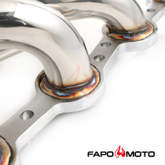 Single Turbo Headers for LSX LS2 T4 Top Mount Swap Crossover with 44mm WG FE640130