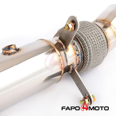 FAPO 4 inch Turbo Downpipe For BMW 535i/ix 640i F10/F11/F07/F12/F13/F06 N55 2015+