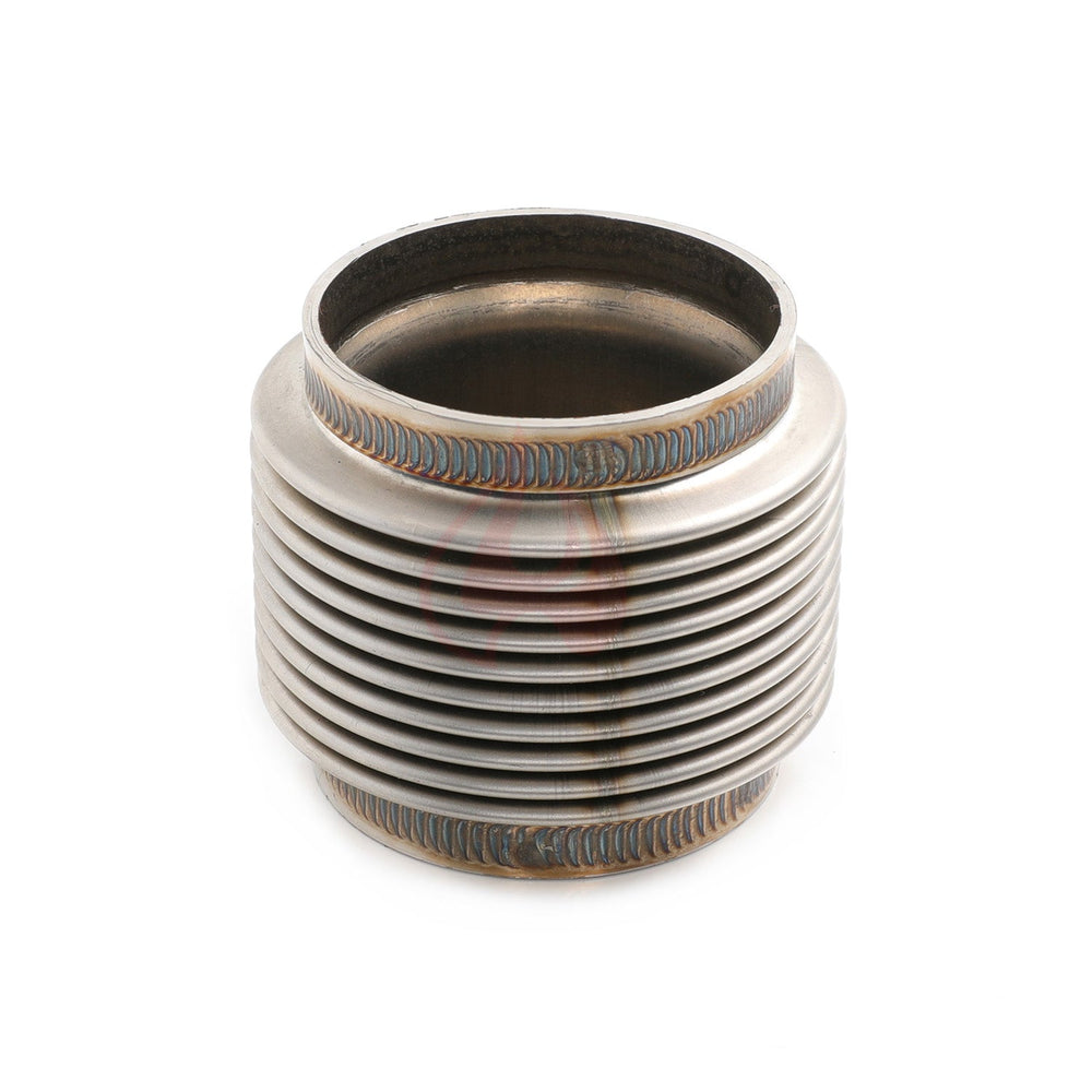 FE902310 2.25 ID T304 SS EXHAUST FLEX BELLOWS 2.55 Long Flex Joint Pipe ULTRA STRONG
