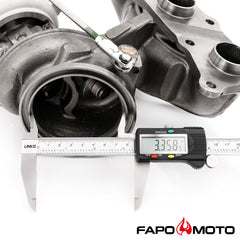 FAPO 500HP Twin Turbos TD03 for BMW N54 535i 135i Z4 X6 740i E60 E82 E89 F71 F01 OE design