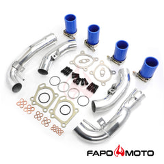 FE570410 Turbo Inlet Pipes for 00-05 Audi S4 Avant B5 RS4 A6 Quattro Allroad K04 2.7L