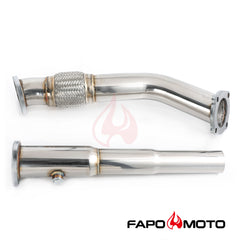 TURBO DOWNPIPE compatible with 99-05 VW GOLF MK4 JETTA BEETLE A3 TT 1.8T 3 Down Pipe FE792810