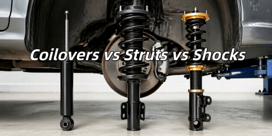 Coilovers vs Struts vs Shocks:  A Comprehensive Comparison Guide