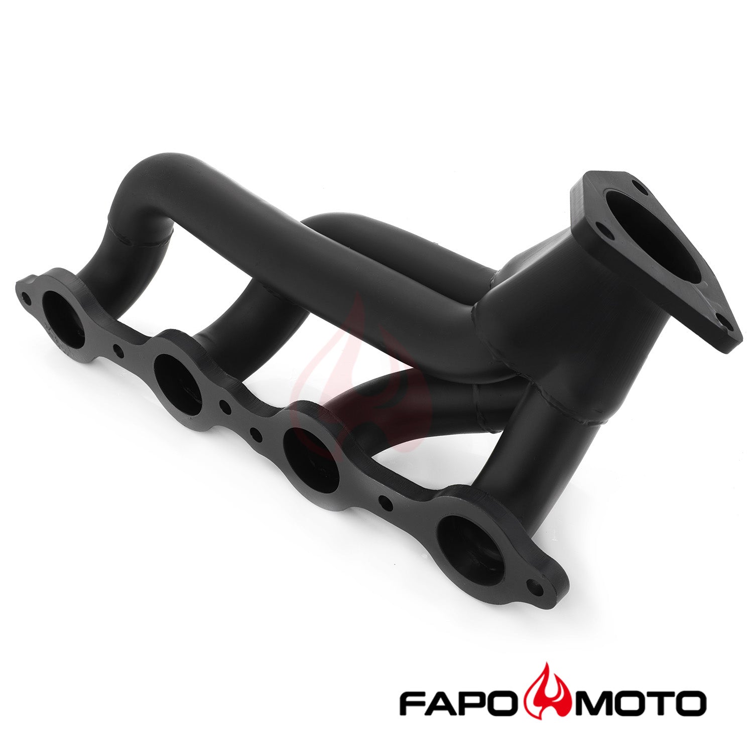 Shorty Headers compatible with 02-13 Silverado Sierra 1500 2500 Tahoe Yukon Suburban Escalade BLACK V8 304 Stainless FE696130