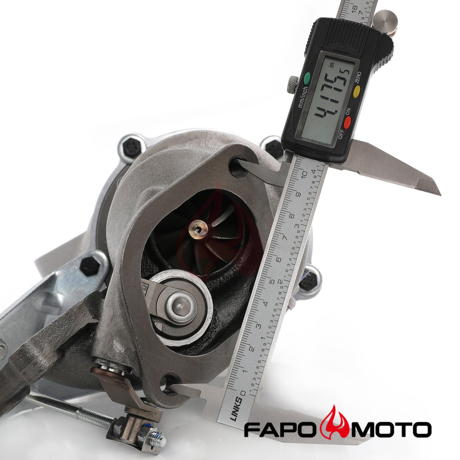 FAPO Twin Turbos compatible with 2013-2016 Ford F-150 Pickup Expedition Transit Navigator 3.5L V8 K03 0469 0470 FT028610+FT028710