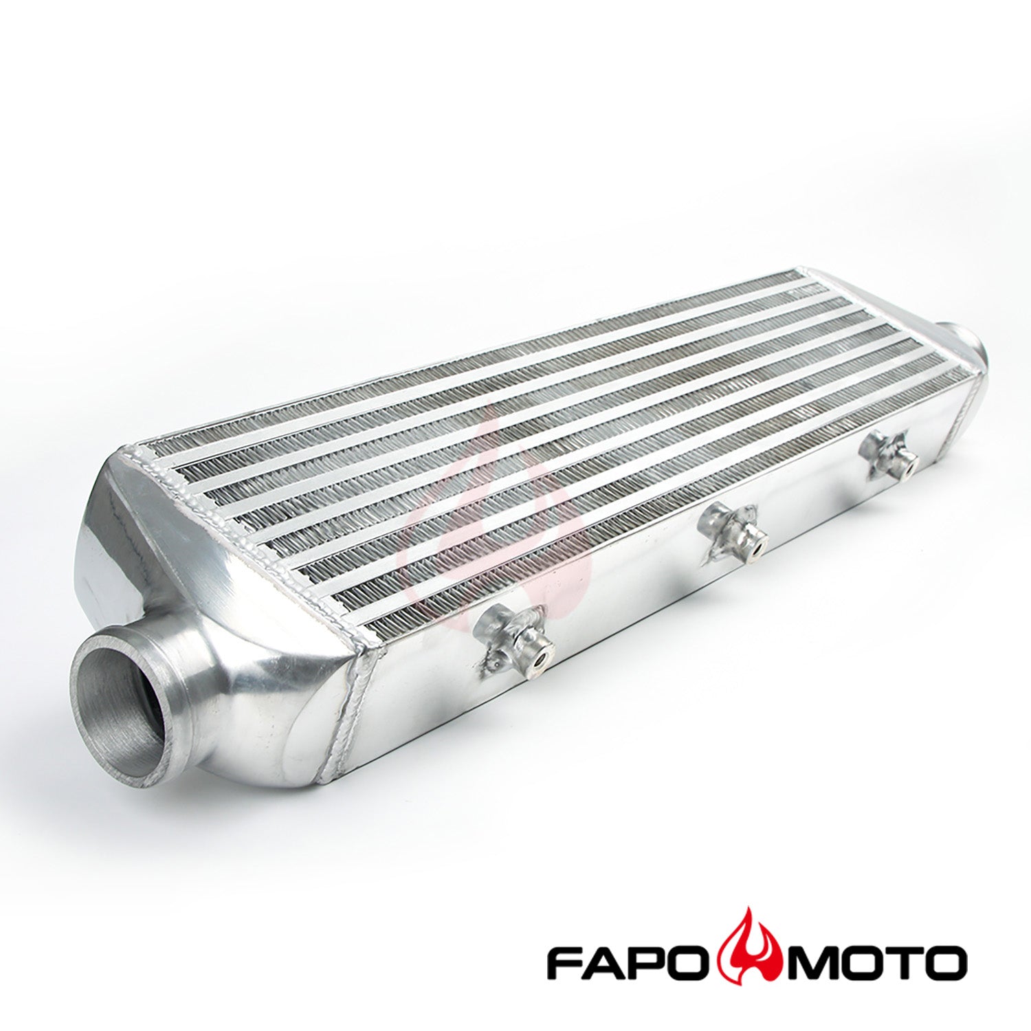 FAPO 27 x6 x2.5  FMIC UNIVERSAL ALUMINUM TURBO INTERCOOLER 2.25  IN/OUTLET FI500310