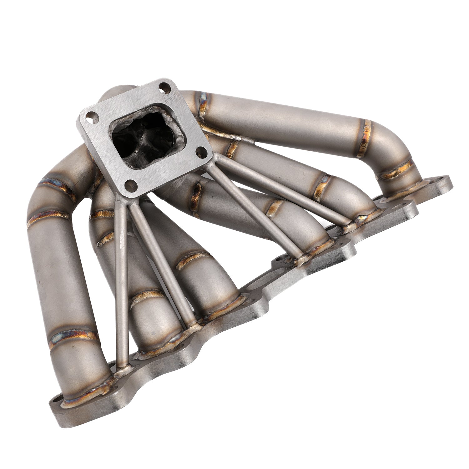 FAPO Single Turbo Manifold for Toyota Supra Mk4 JZA80 2JZ-GTE T4 SCHEDULE 40