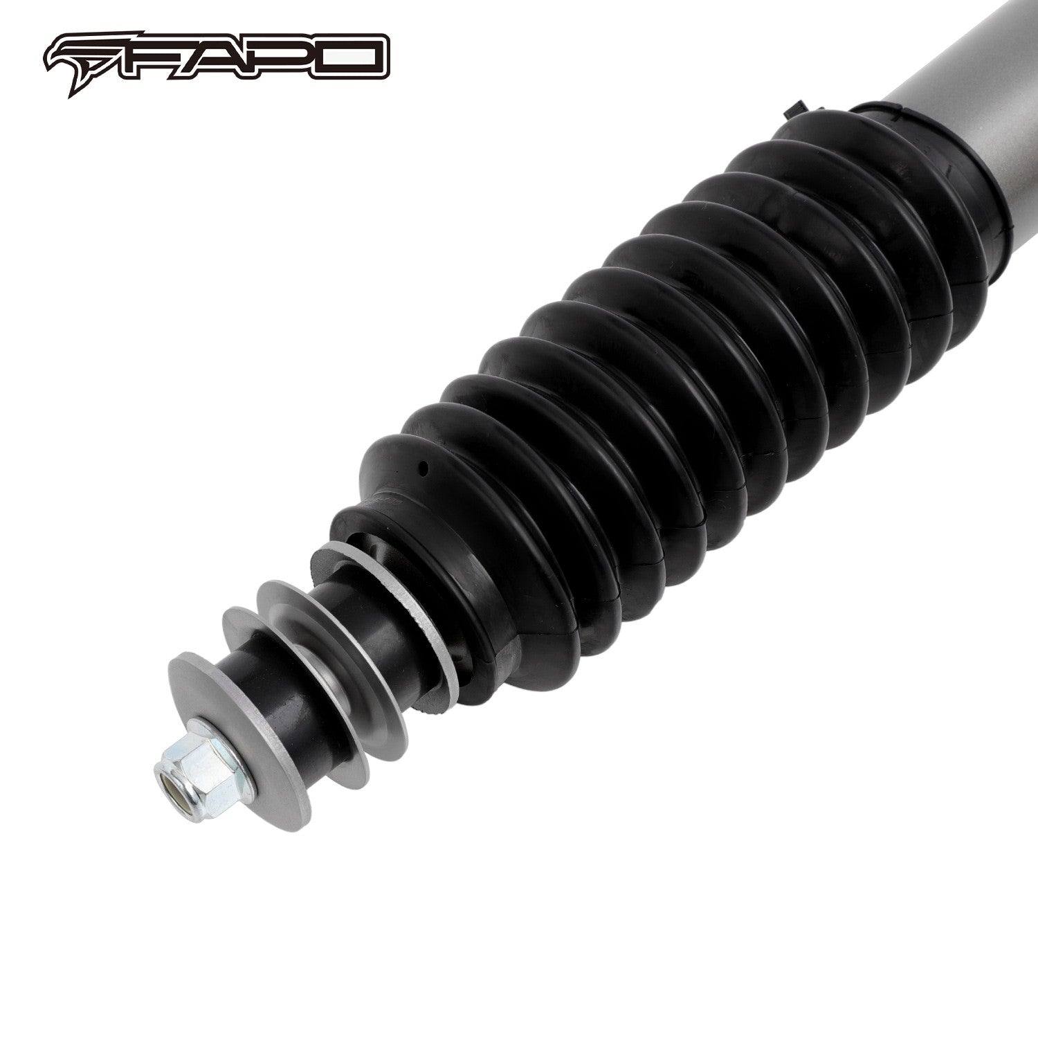 8-Stage Front 0-4 in Lift Shocks for 2001-2010 Chevrolet Silverado 2500HD 3500HD GMC Sierra 2500HD 3500HD P3 PA096230