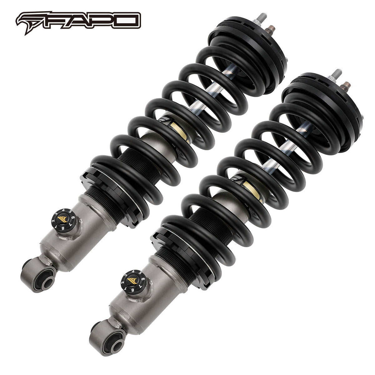 FAPO P3 8-Stage Front 2.5-3.5 in Lift Struts For Nissan Pathfinder 2005-2012