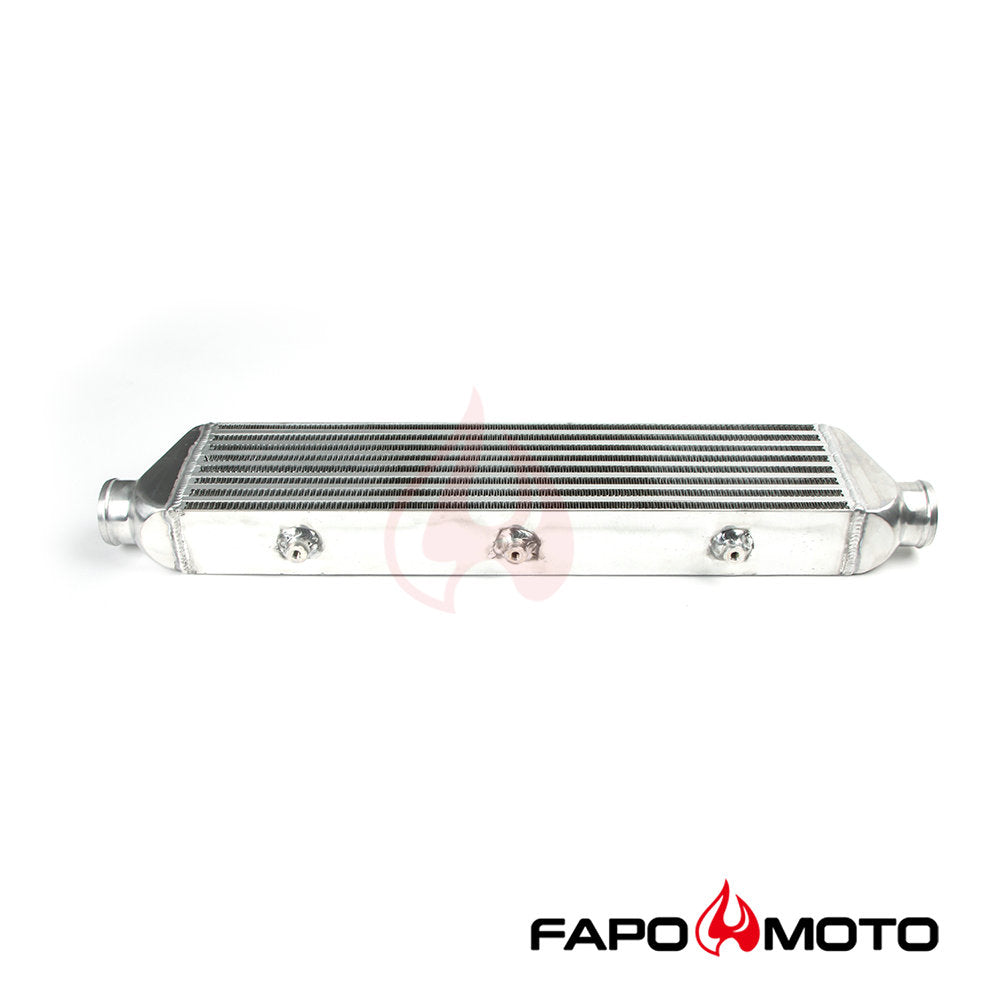 FAPO 27 x6 x2.5  FMIC UNIVERSAL ALUMINUM TURBO INTERCOOLER 2.25  IN/OUTLET FI500310