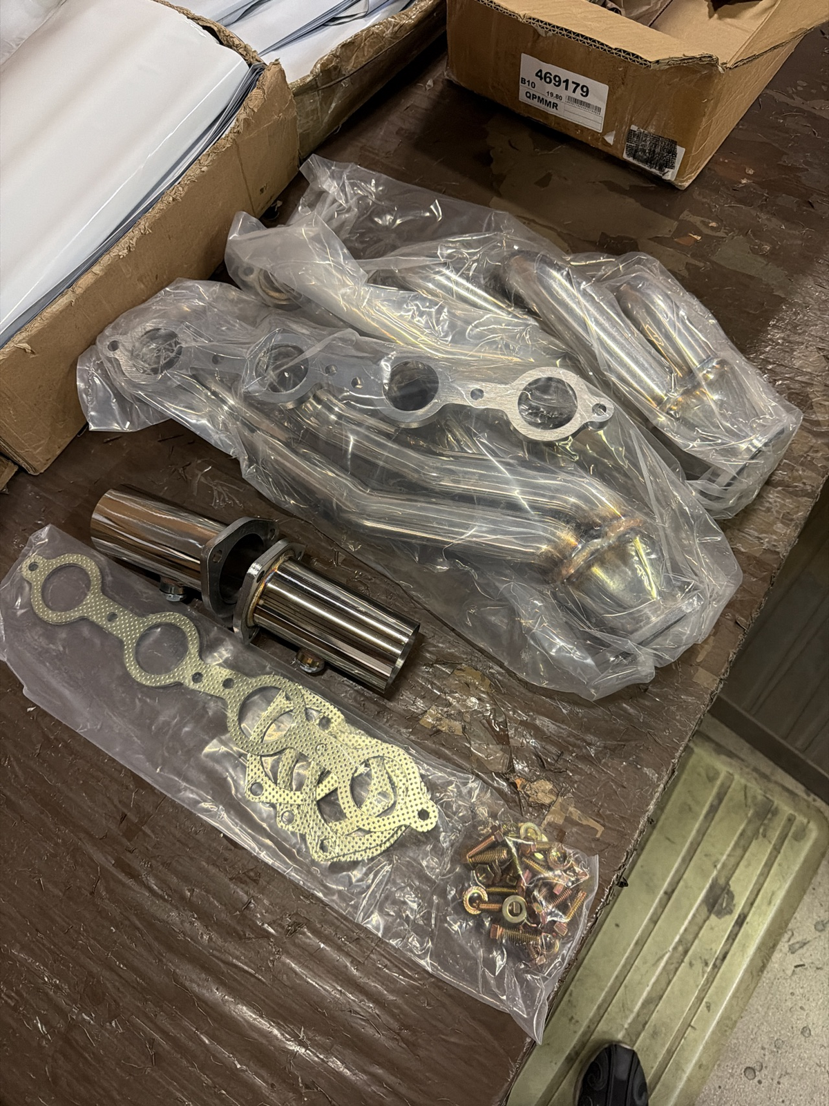 Open Box Special: LS Swap Headers 304SS FOR Chevy C10 Chevelle Camaro Caprice LS1 LS2 LS6 LS7 LSX FE687410
