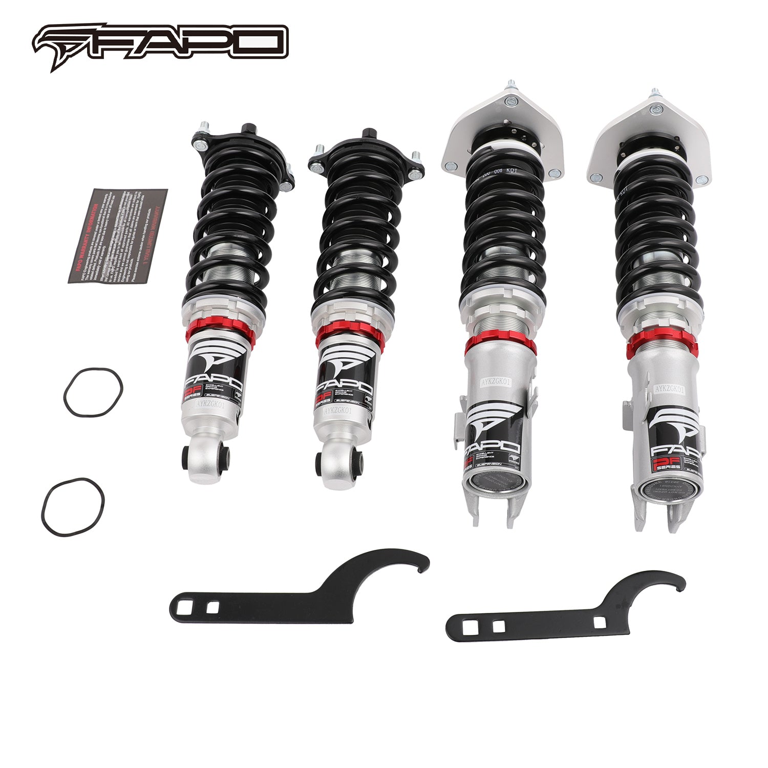 32-Level Damping Coilover for 1998-2004 Subaru Legacy 3rd Gen BE/BH/ Outback 2nd Gen 2000-2004 / Baja BT 2003-2006 PF010420