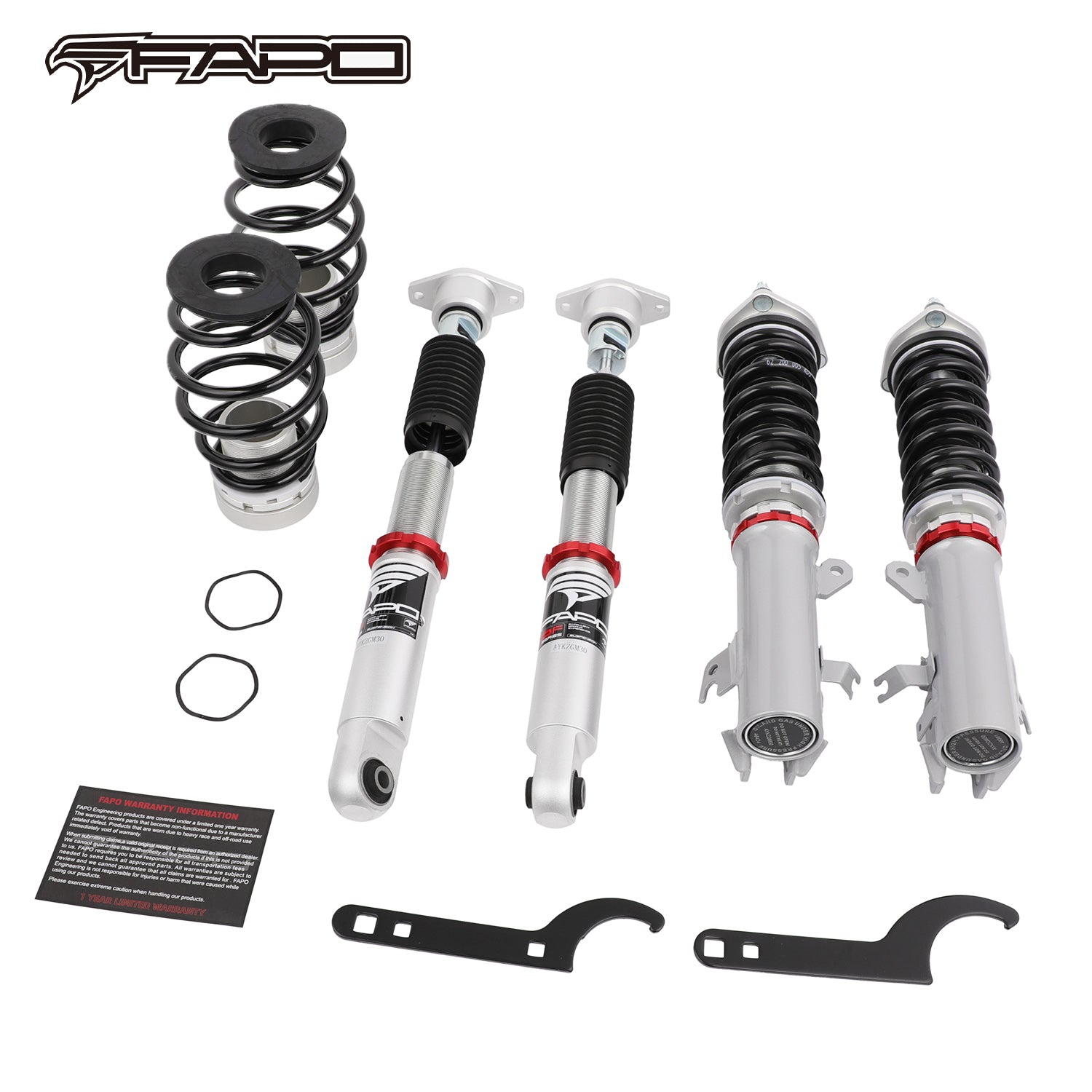 32-Level Damping Coilover for Mazda 2 DE 2007-2014 / Ford Fiesta B299 2008-2019 PF007520