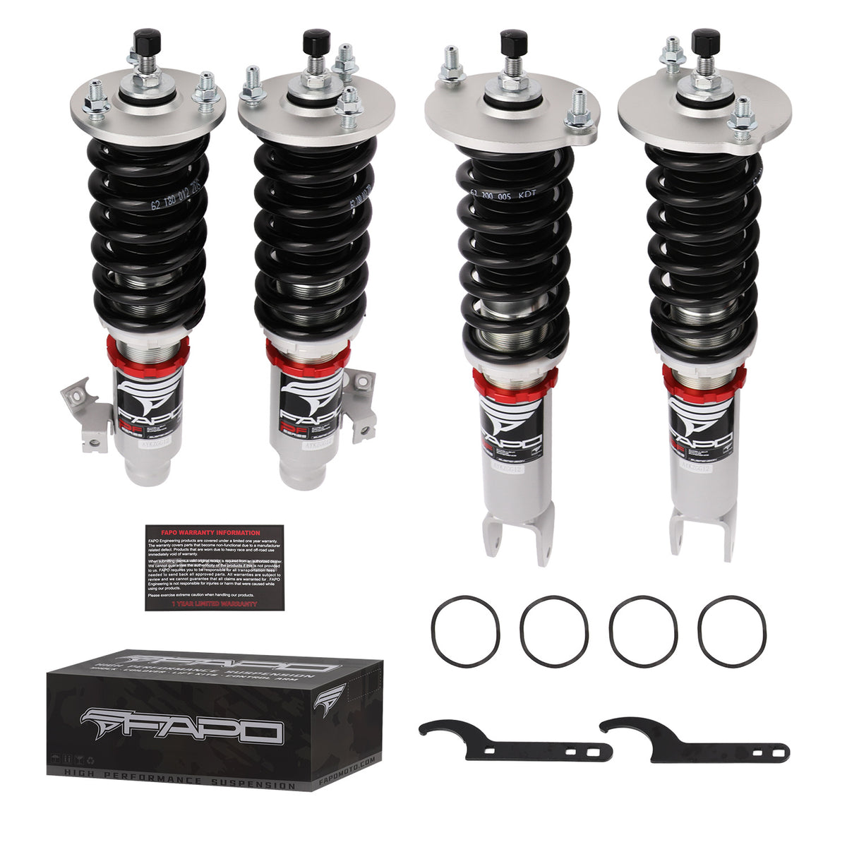 32-Level Damping Coilover for 1990-1999 Honda Accord CB/CD / Acura CL TL Vigor PF012220