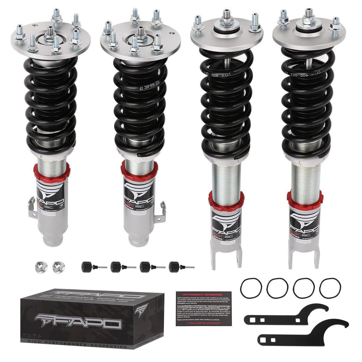 32-Level Damping Coilover For Honda Accord 8th Gen CP/CS 2008-2012 / Honda Spirior 1st Gen 2009-2014 / Acura TSX 2nd Gen CU 2009-2014 PF012420